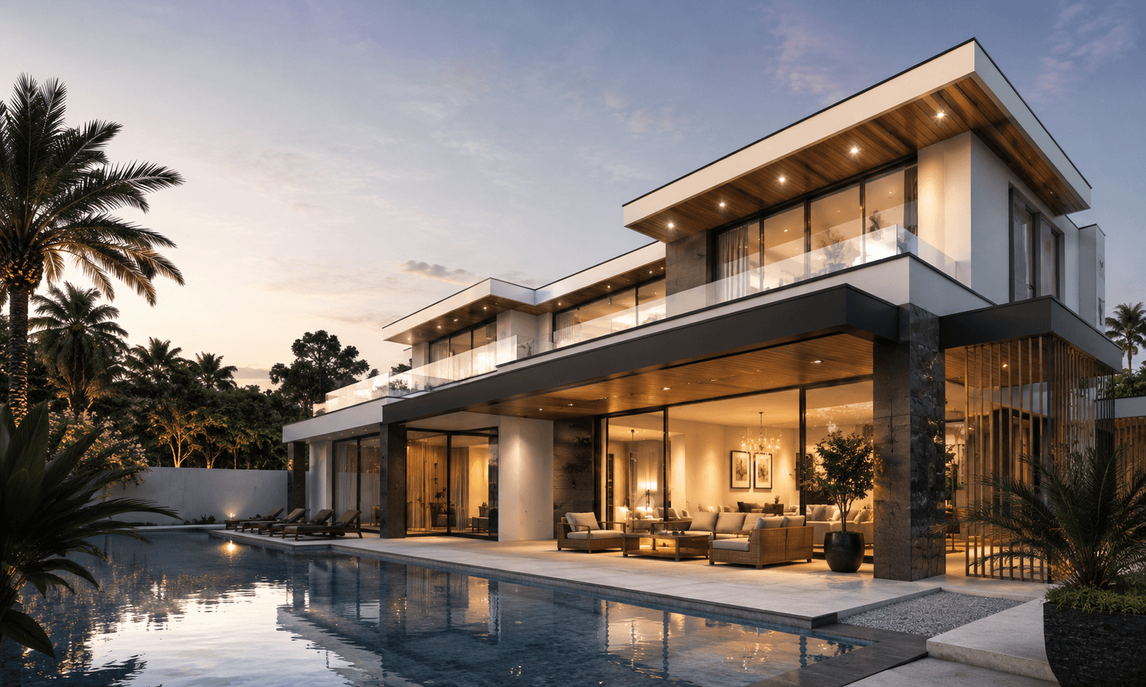 The Sienna House — Luxury architecture project by PNR Design